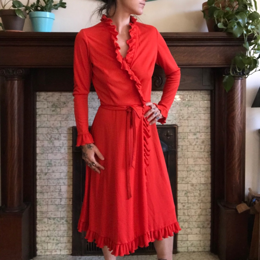 70s vintage R&K dress